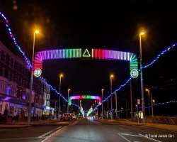 The area covered by the Illuminations is about 6 miles distance which needs to be covered from the Star Gate South to Bispham north which is a long wa